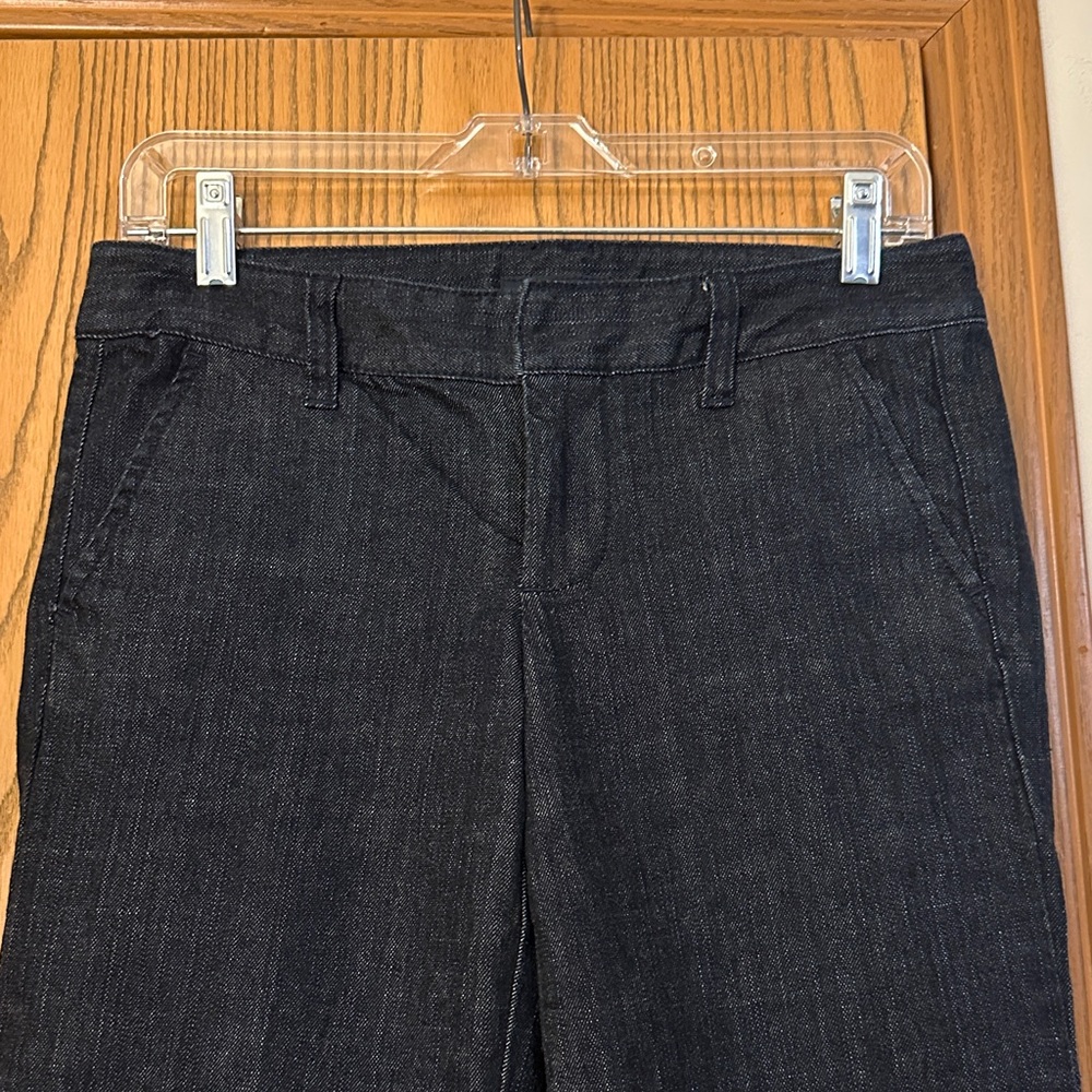 Tommy Hilfiger Black and Gray Flare Jeans